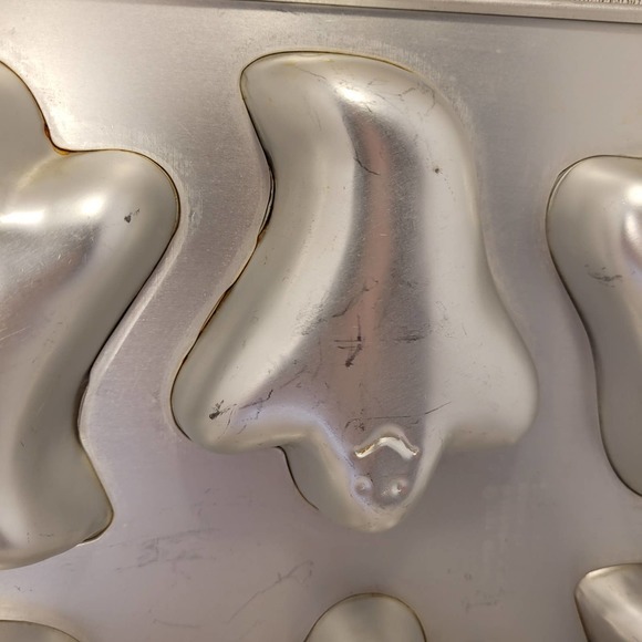 Wilton Mini Ghost Cake Pan 1991 Halloween Baking Mold - Picture 4 of 9